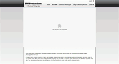 Desktop Screenshot of bwproductions.ca